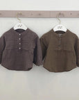 Grow Check Hemd - Khaki find Stylish Fashion for Little People- at Little Foxx Concept Store