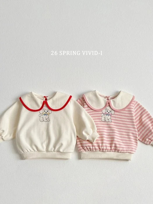 Poodle Big Collar Sweatshirt_byLittleFox_jetztvorbestellen