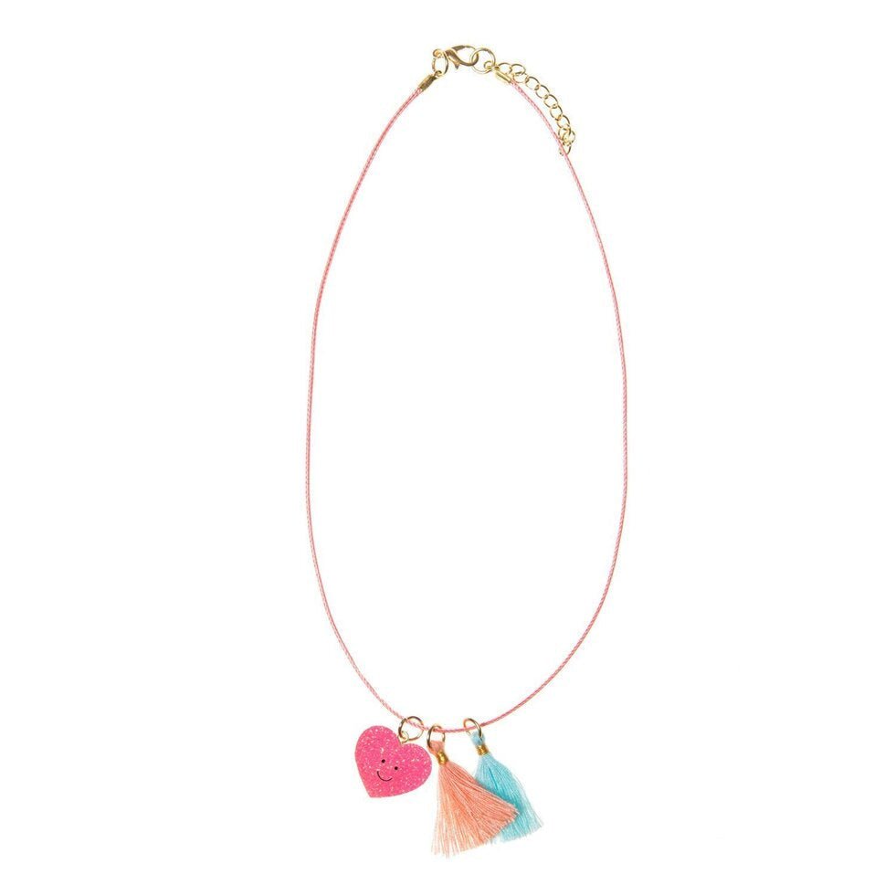 Happy Heart Necklace find Stylish Fashion for Little People- at Little Foxx Concept Store