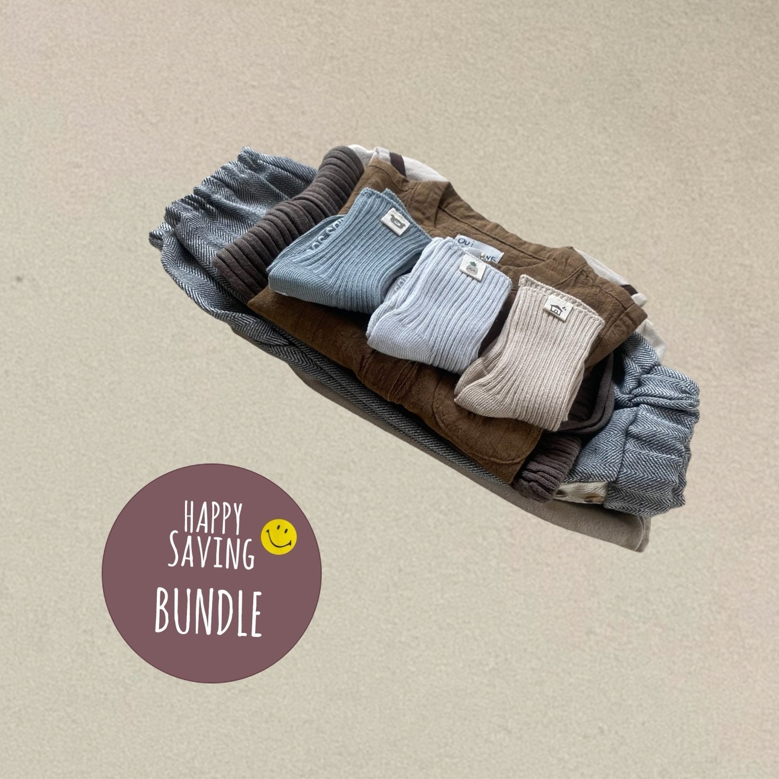Happy Saving BUNDLE - 6-12 M Baby Boy find Stylish Fashion for Little People- at Little Foxx Concept Store