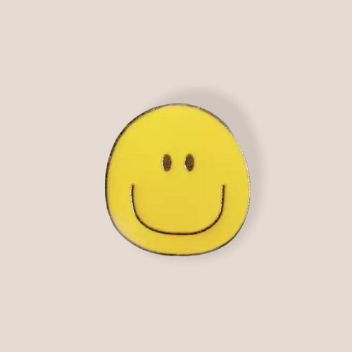 Smiley Emaille Pin