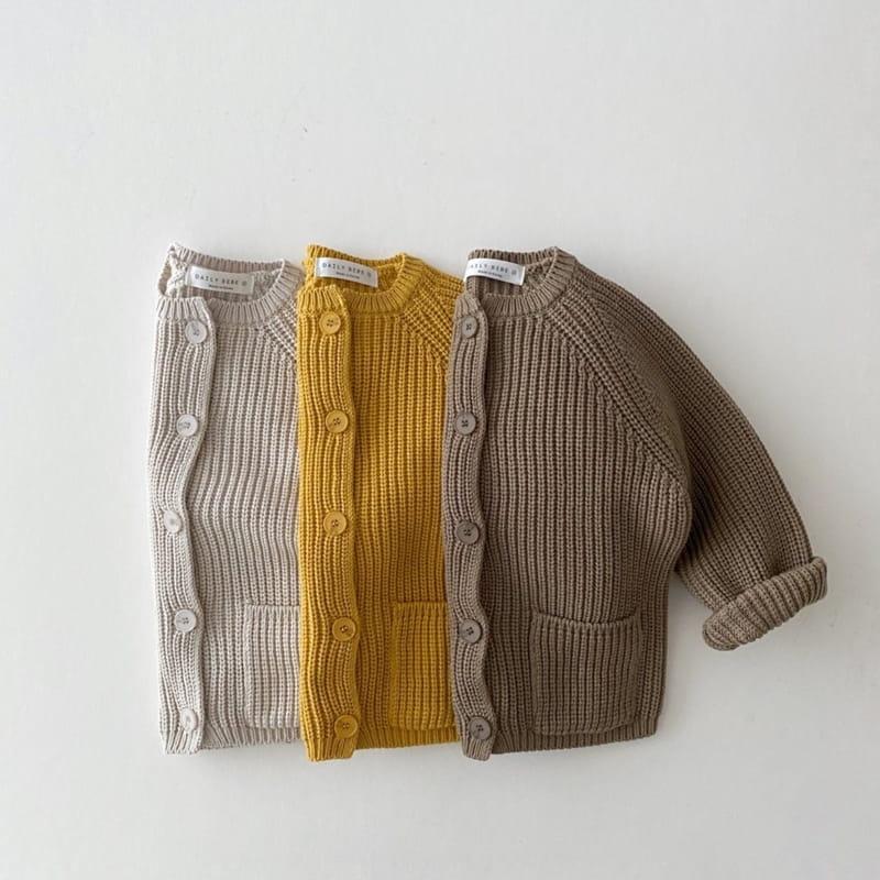 Hazzi Chunky Knit Cardigan für Baby und Kinder- Little Foxx Concept Store