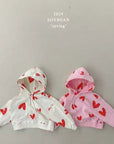 Heart Pew Pew Crop Hoody find Stylish Fashion for Little People- at Little Foxx Concept Store