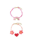 Hippy Rainbow Bracelet Set find Stylish Fashion for Little People- at Little Foxx Concept Store