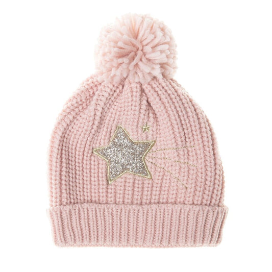 Moonlight Knitted Hat Pink