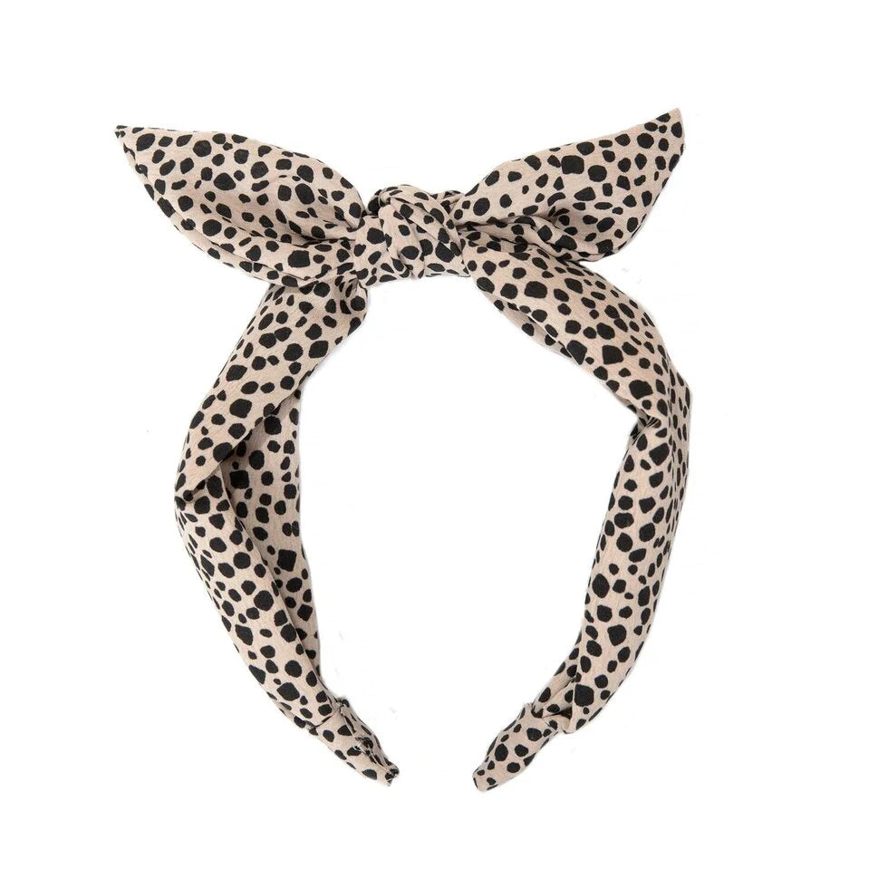 HAARREIF - Luna Leopard Tie Headband