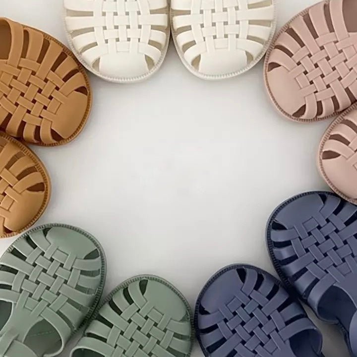 Jelly Water Sandals - Sandstone find Stylish Fashion for Little People- at Little Foxx Concept Store