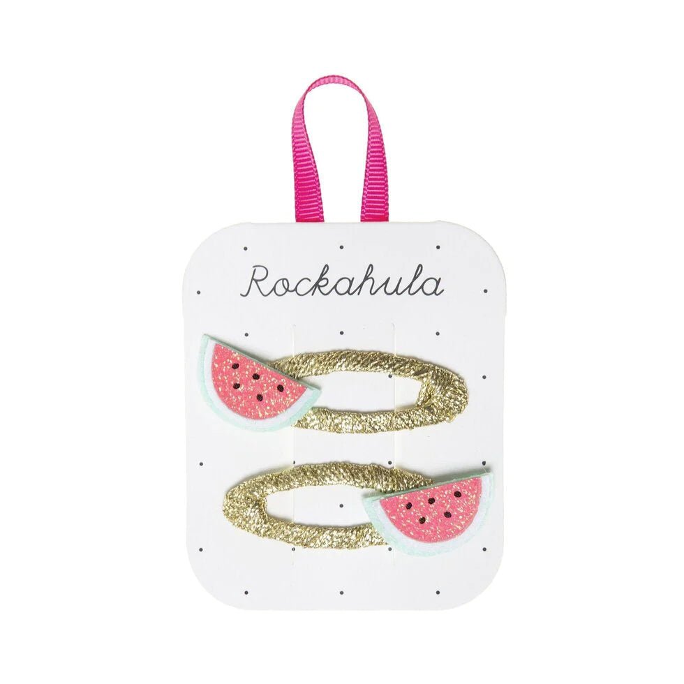 Little Watermelon Glitter Clips find Stylish Fashion for Little People- at Little Foxx Concept Store