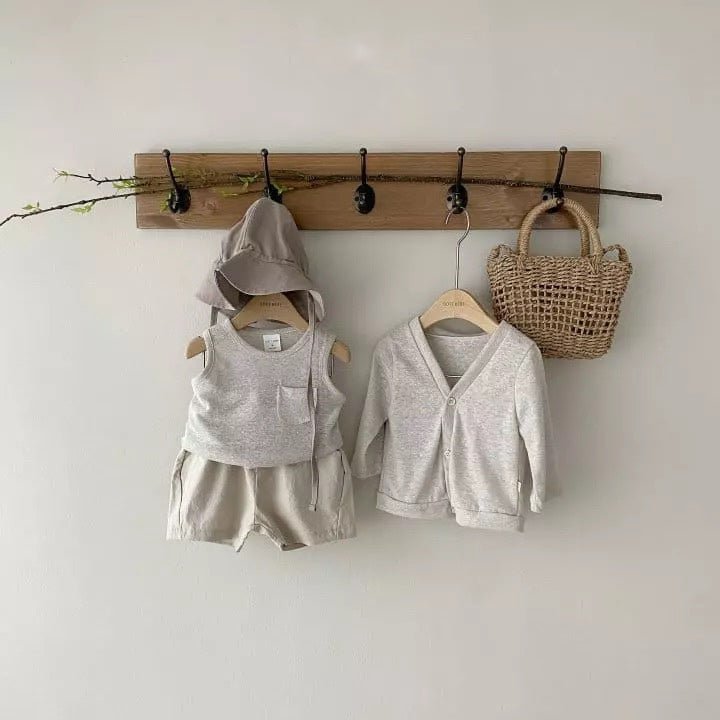 Luna Cardigan Set find Stylish Fashion for Little People- at Little Foxx Concept Store