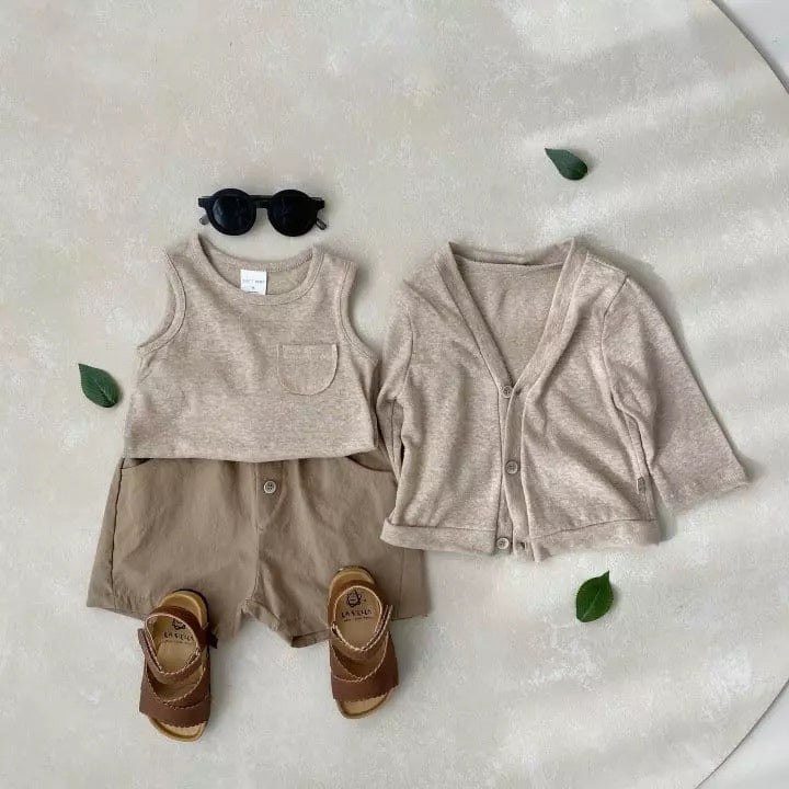 Luna Cardigan Set find Stylish Fashion for Little People- at Little Foxx Concept Store