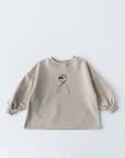 Matilda Overfit Fleece Tee find Stylish Fashion for Little People- at Little Foxx Concept Store