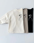 Matilda Overfit Fleece Tee find Stylish Fashion for Little People- at Little Foxx Concept Store