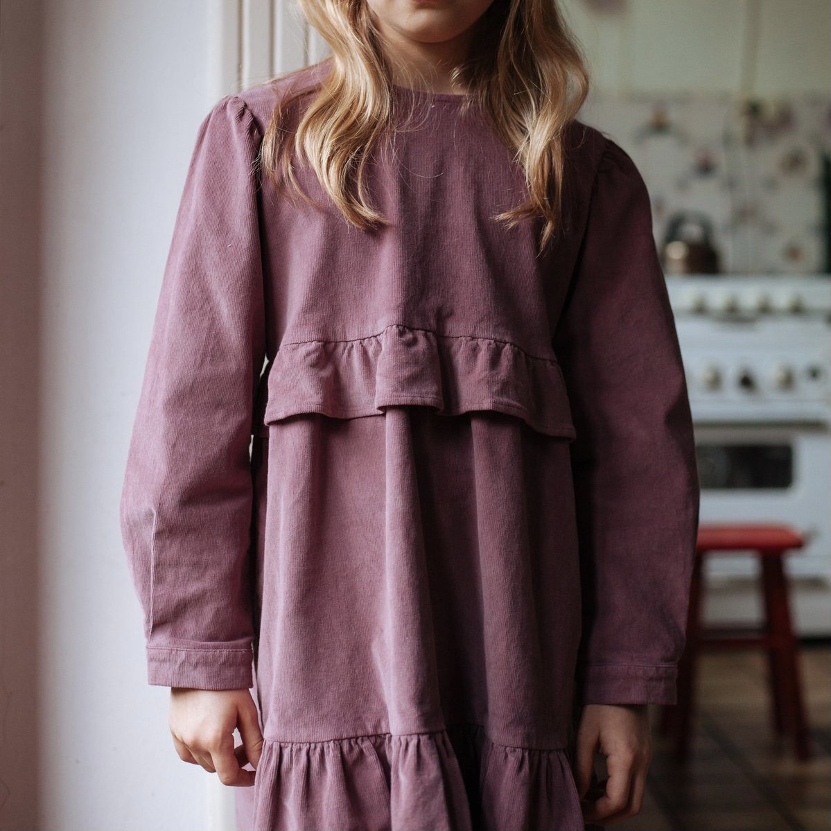 Mila Corduroy Dress find Stylish Fashion for Little People- at Little Foxx Concept Store