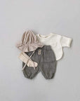 Mini Button Pants - Faded Black find Stylish Fashion for Little People- at Little Foxx Concept Store