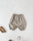 Mini Button Pants - Faded Black find Stylish Fashion for Little People- at Little Foxx Concept Store