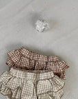 Mini Frill Check Bloomers find Stylish Fashion for Little People- at Little Foxx Concept Store