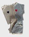 Mini Heart Set find Stylish Fashion for Little People- at Little Foxx Concept Store