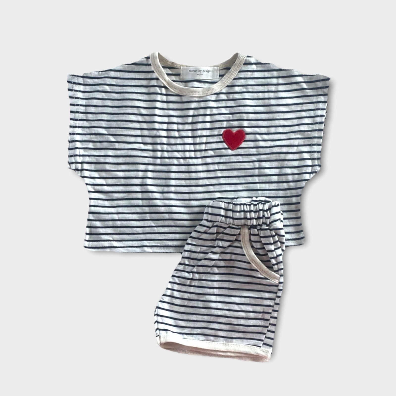 Mini Heart Set find Stylish Fashion for Little People- at Little Foxx Concept Store