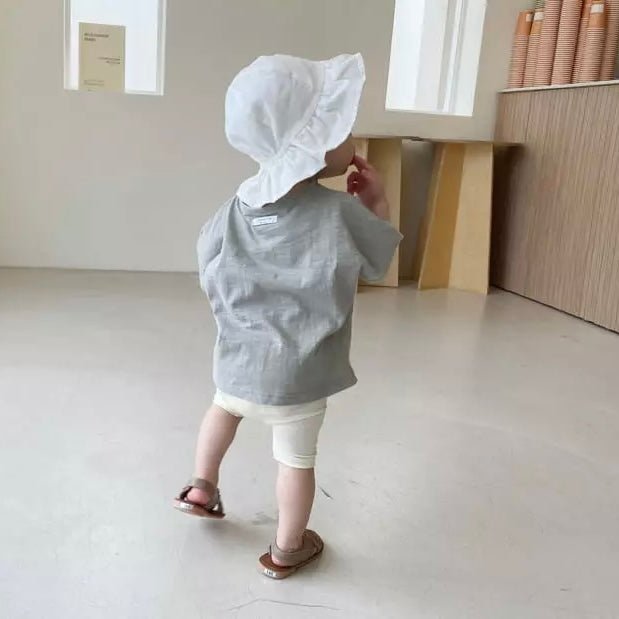 Mini Summer Milk Tee find Stylish Fashion for Little People- at Little Foxx Concept Store