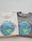 Mommy & Me Earth Tee Longsleeve find Stylish Fashion for Little People- at Little Foxx Concept Store