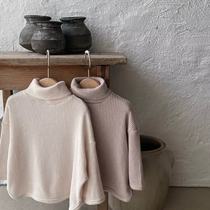 Mui Turtleneck Knit Tee find Stylish Fashion for Little People- at Little Foxx Concept Store