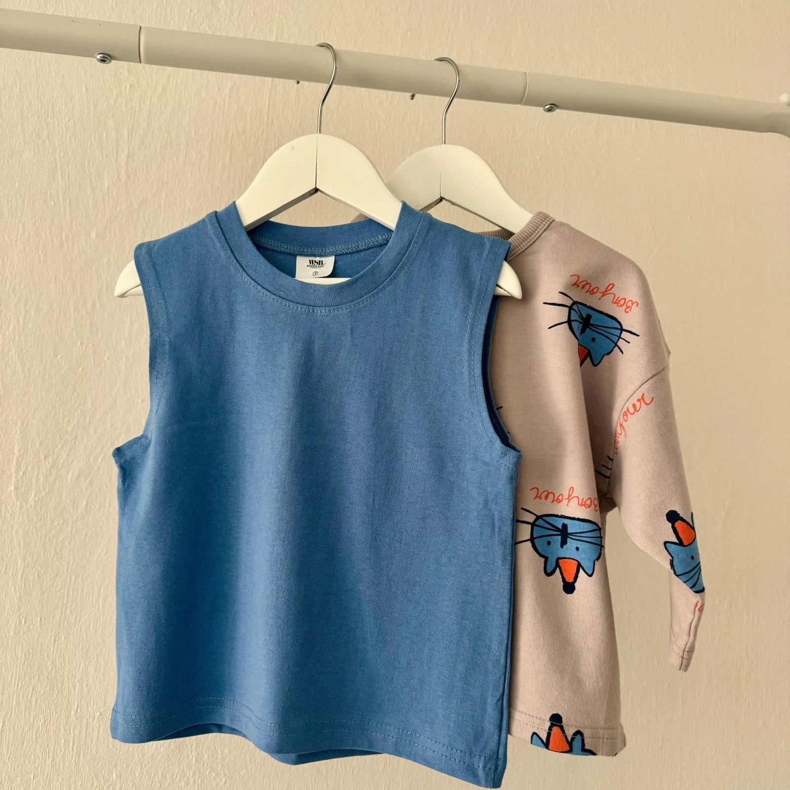 Over Sleeveless Tee find Stylish Fashion for Little People- at Little Foxx Concept Store