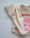 Pink Bear Sweatshirt - Mommy & me find Stylish Fashion for Little People- at Little Foxx Concept Store