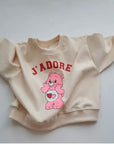 Pink Bear Sweatshirt - Mommy & me find Stylish Fashion for Little People- at Little Foxx Concept Store