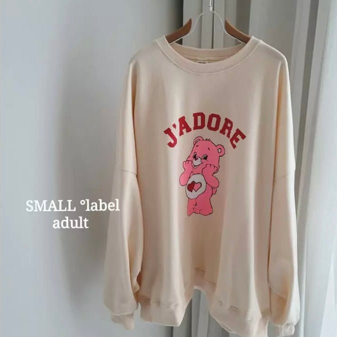 Pink Bear Sweatshirt - Mommy &amp; me find Stylish Fashion for Little People- at Little Foxx Concept Store