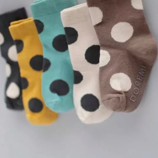 Polka Dot Socks Set find Stylish Fashion for Little People- at Little Foxx Concept Store
