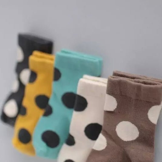 Polka Dot Socks Set find Stylish Fashion for Little People- at Little Foxx Concept Store