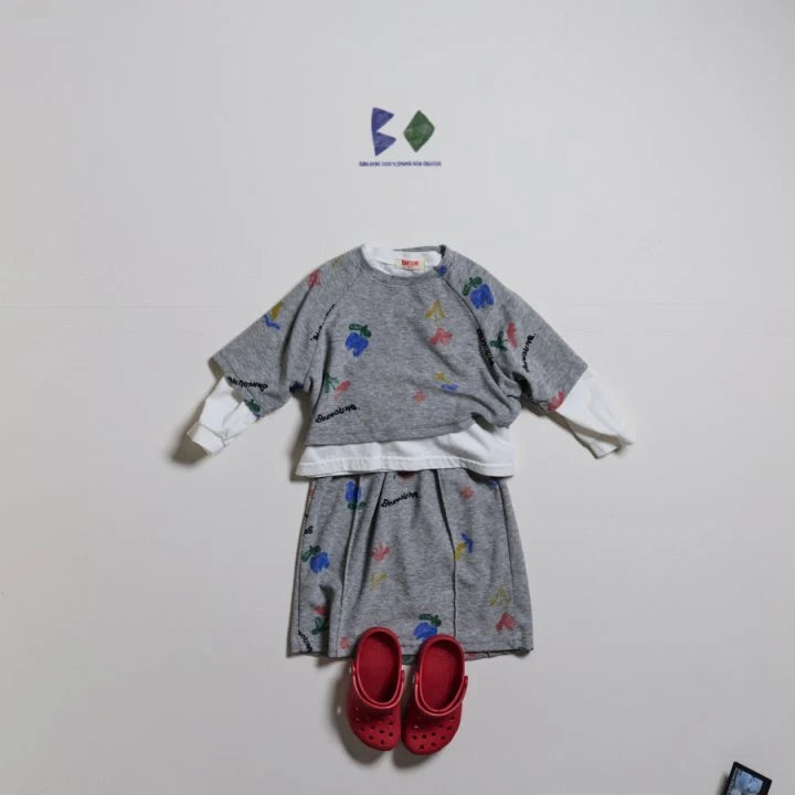 Floral Terry Skirt2_byLittleFox_jetztvorbestellen