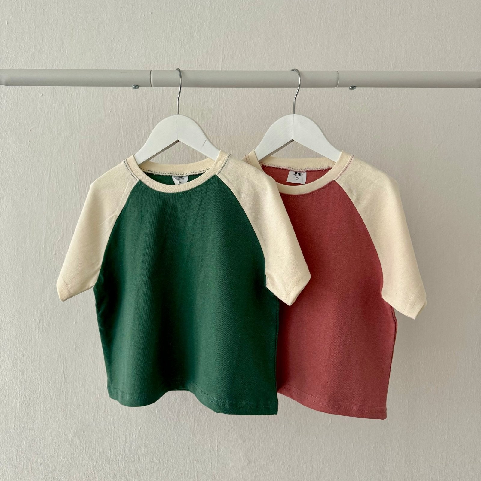 Raglan Short Sleeve Tee find Stylish Fashion for Little People- at Little Foxx Concept Store
