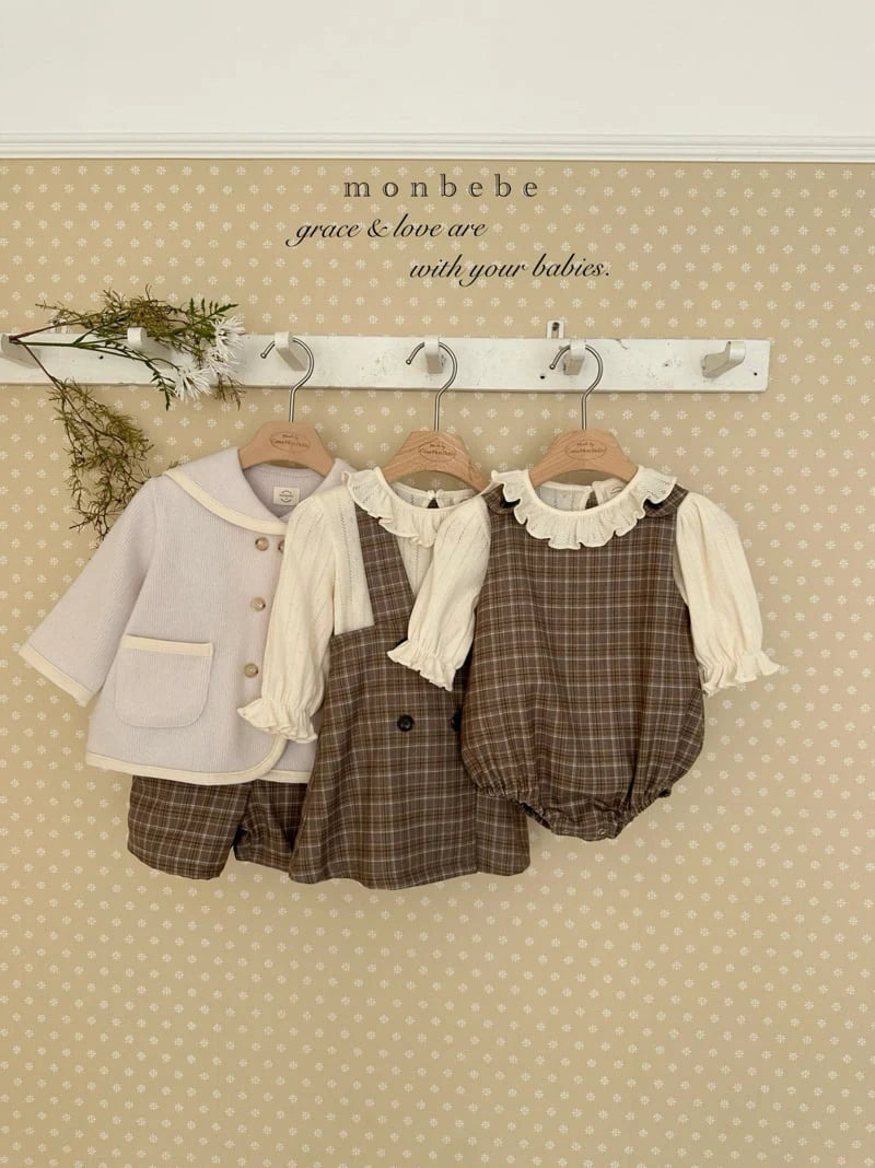 Romy Check One-piece2_byLittleFox_jetztvorbestellen