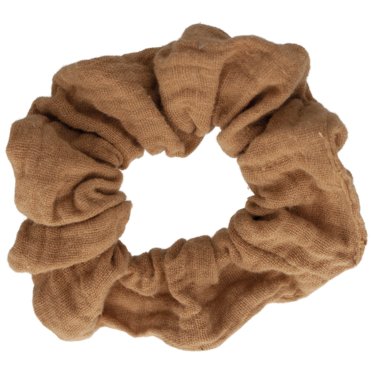 Scrunchie - Coffee Muslin find Stylish Fashion for Little People- at Little Foxx Concept Store