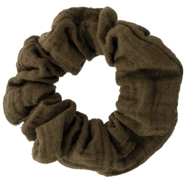 Scrunchie - Moss Muslin find Stylish Fashion for Little People- at Little Foxx Concept Store