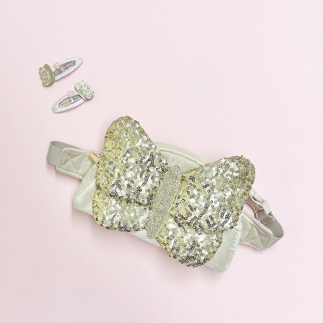 Sequin Butterfly Bum Bag find Stylish Fashion for Little People- at Little Foxx Concept Store