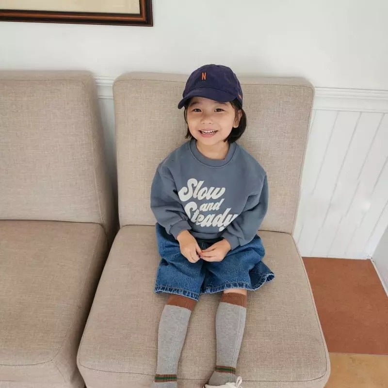 Slow Sweatshirt find Stylish Fashion for Little People- at Little Foxx Concept Store