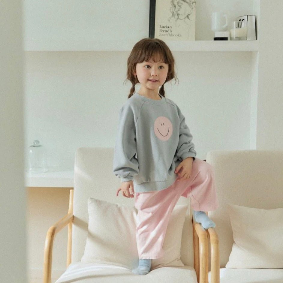 Smile Sweatshirt find Stylish Fashion for Little People- at Little Foxx Concept Store
