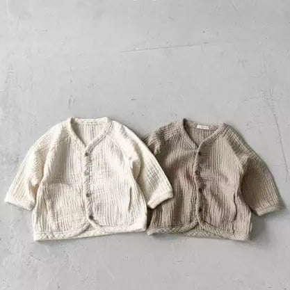 Soft Gauze Maple Cardigan find Stylish Fashion for Little People- at Little Foxx Concept Store