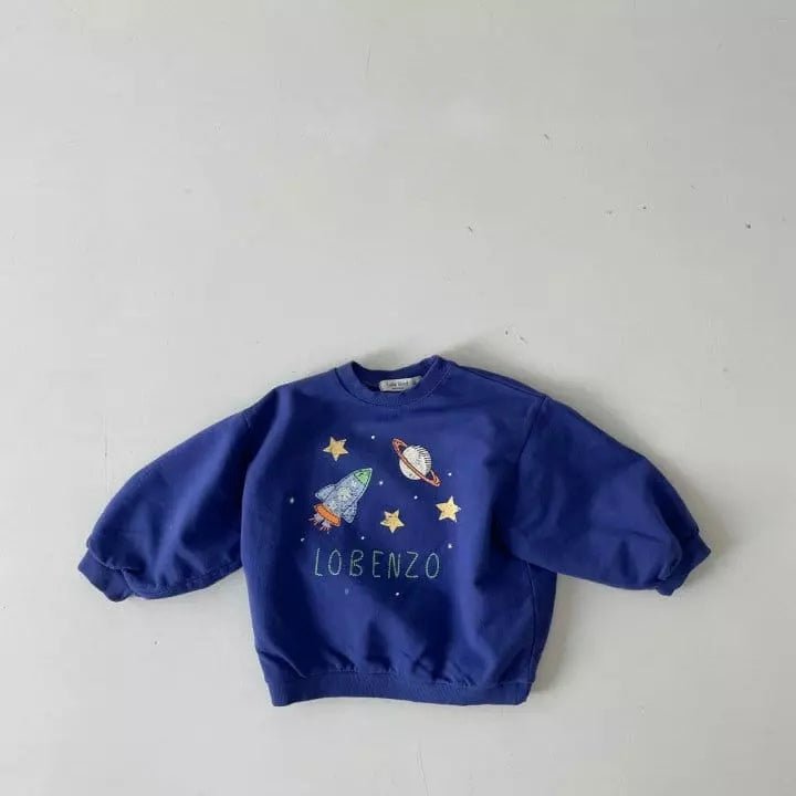 Space Sweatshirt - Purple Sky find Stylish Fashion for Little People- at Little Foxx Concept Store