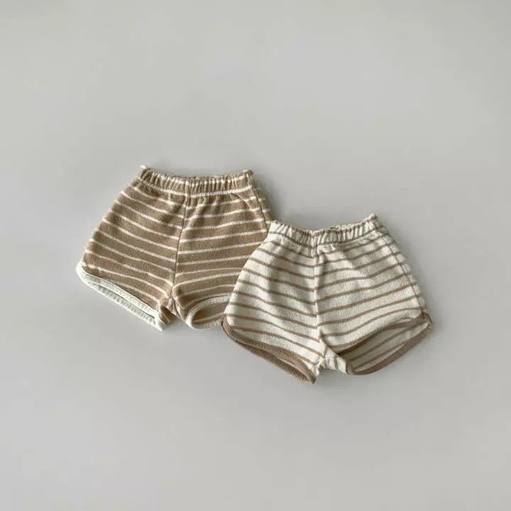 Stripes Terry Shorts find Stylish Fashion for Little People- at Little Foxx Concept Store