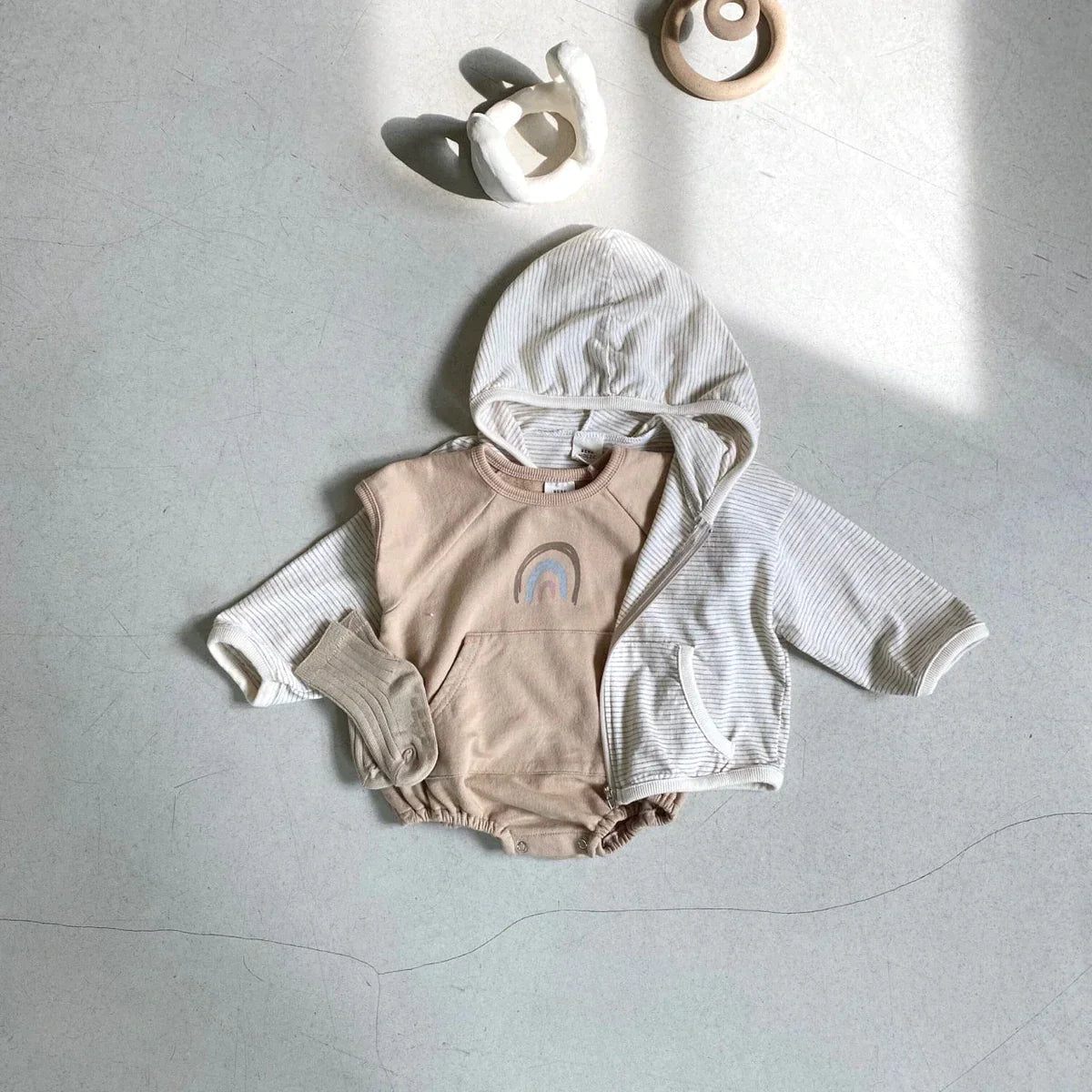 Summer Rainbow Bodysuit find Stylish Fashion for Little People- at Little Foxx Concept Store