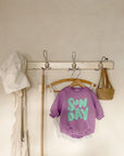 Sunday Sweatshirt Bodysuit find Stylish Fashion for Little People- at Little Foxx Concept Store