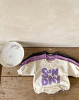 Sunday Sweatshirt Bodysuit find Stylish Fashion for Little People- at Little Foxx Concept Store