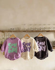 Sunday Sweatshirt Bodysuit find Stylish Fashion for Little People- at Little Foxx Concept Store