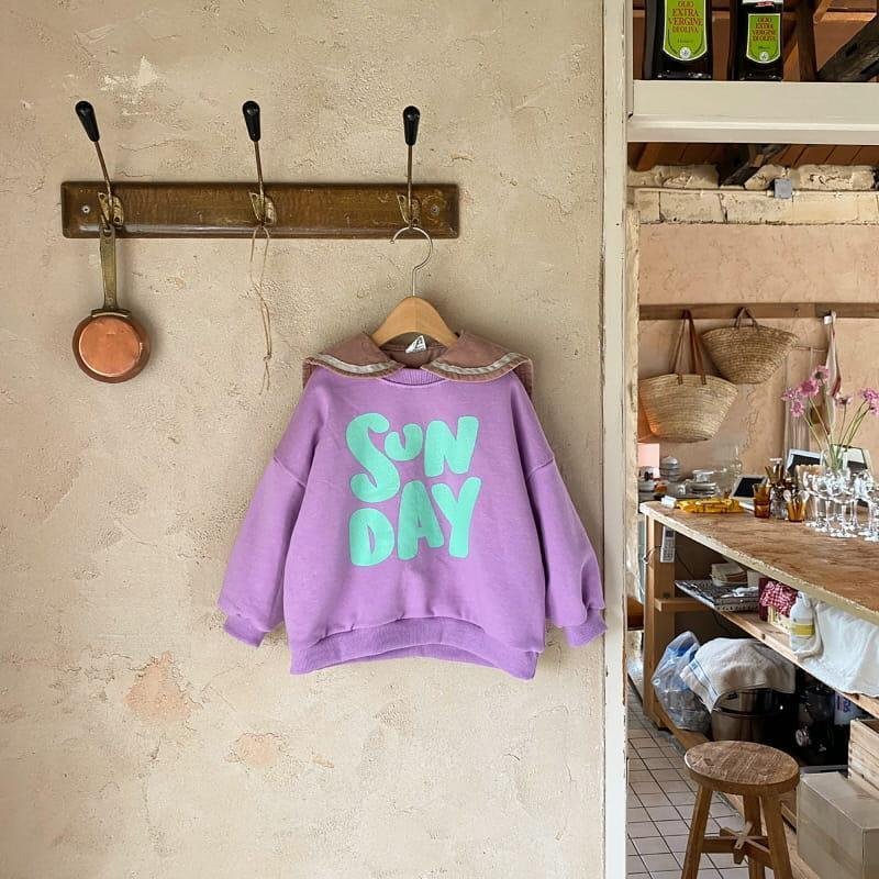 Sunday Sweatshirt find Stylish Fashion for Little People- at Little Foxx Concept Store
