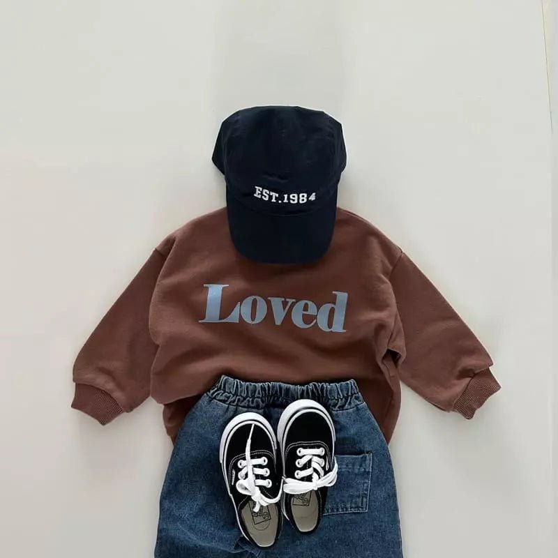 Sweatshirt Loved find Stylish Fashion for Little People- at Little Foxx Concept Store