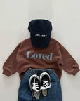 Sweatshirt Loved find Stylish Fashion for Little People- at Little Foxx Concept Store