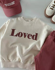 Sweatshirt Loved find Stylish Fashion for Little People- at Little Foxx Concept Store